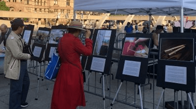 Art Contest Exhibition in Canada