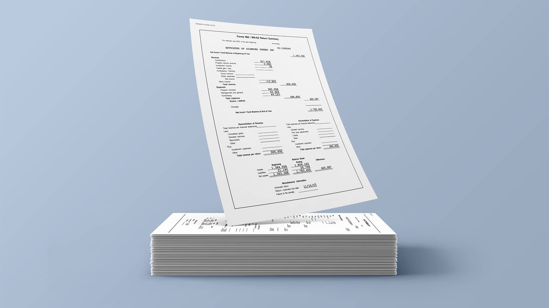 AST 2022 Form 990