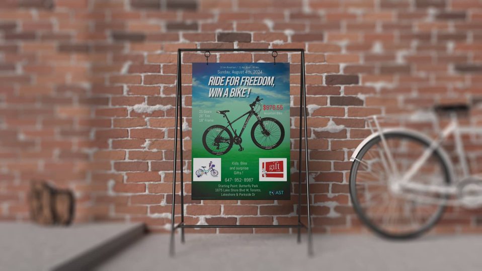 Ride for Freedom, Win a Bike!