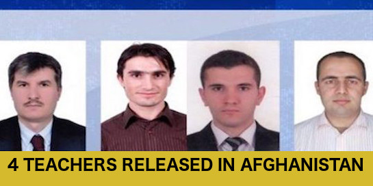 Afghanistan’s Intelligence Agency Released Four Teachers of Afghan-Turk School