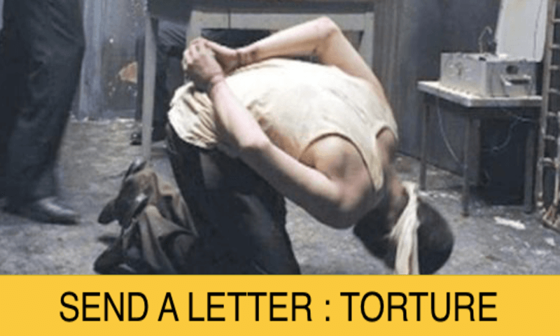 Send a Letter: Torture Allegations